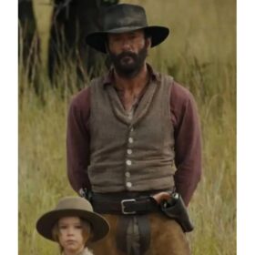 1883 Tim Mcgraw Grey Vest