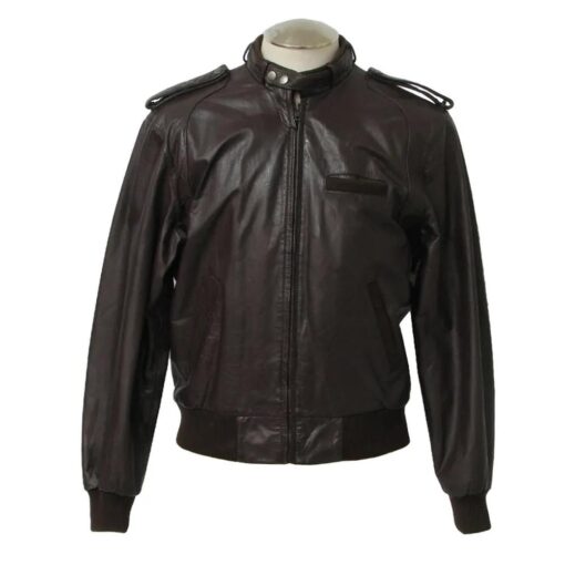 1980’S Members Only Leather Jacket