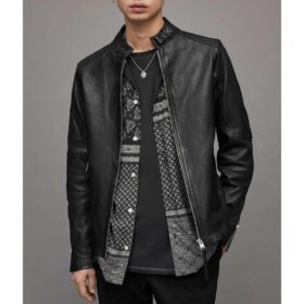 Adan Canto The Cleaning Lady Leather Jacket