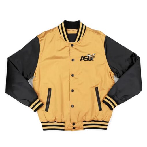 Alabama State Gold And Black Baseball Jacket