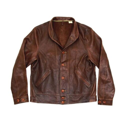 Albert Einstein Vintage Leather Jacket