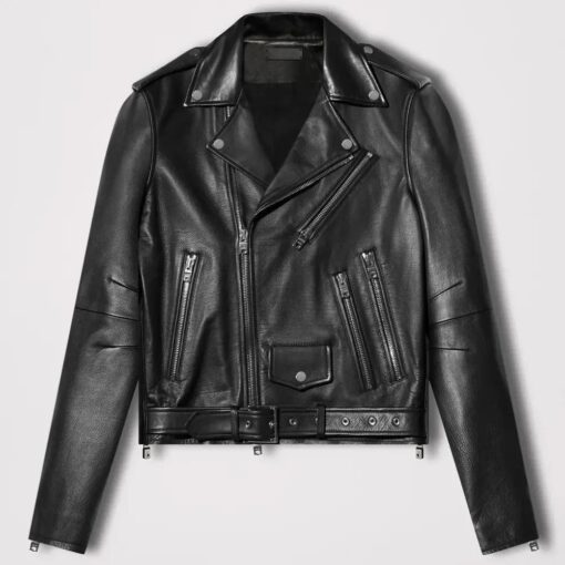 Amiri Biker Leather Jacket