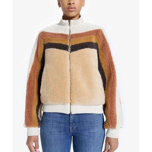 Annaleigh Ashford B Positive Sherpa Bomber Jacket