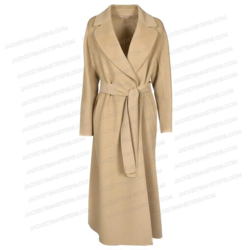 Brooke Shields A Castle For Christmas Trench Coat