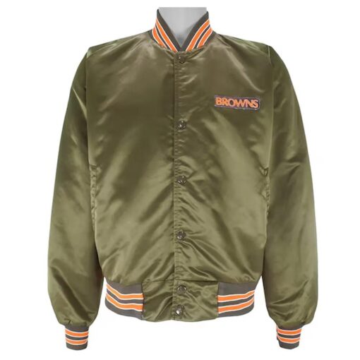 Cleveland Browns 1990’S Satin Jacket