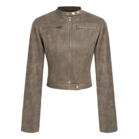 Critical Incident Roxie Mohebbi Leather Jacket