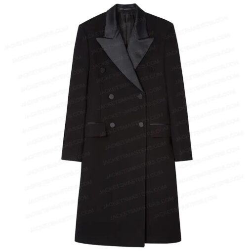 Doctor Who Jodie Whittaker Black Wool Coat