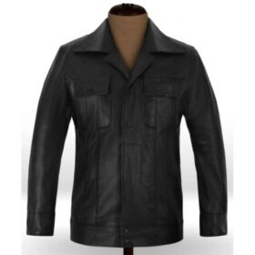 Elvis Presley Singer 1968 Leather Jacket