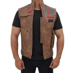 Finn The Rise of Skywalker Leather Vest