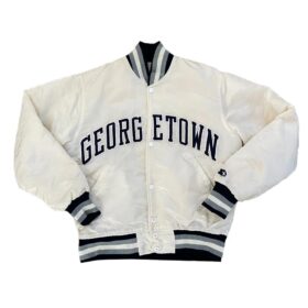 Georgetown Hoyas 90’s White Jacket