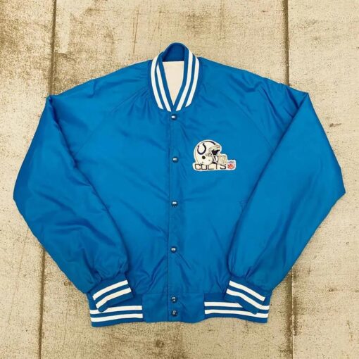 Indianapolis Colts 1990’S Royal Bomber Jacket