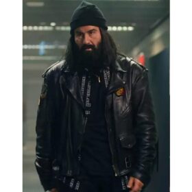 José Barros Sixty Minutes Leather Jacket
