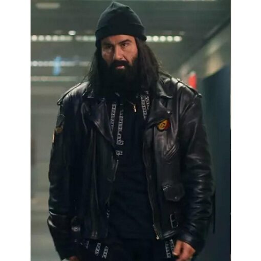 José Barros Sixty Minutes Leather Jacket