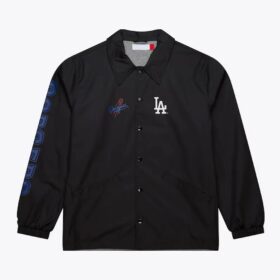 LA Dodgers Black Coaches Jacket