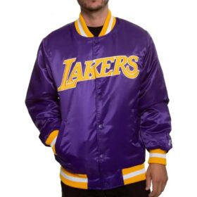 LA Lakers Snoop Dogg Purple Jacket