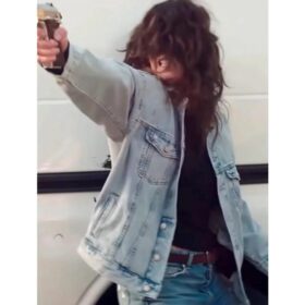Lena Headey 9 Bullets Blue Jacket
