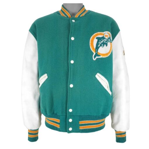 Miami Dolphins 1980S Varsity Jacket