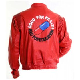 Motorcycle Akira Pill Leather Jacket