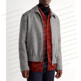 Oliver Stark 9-1-1 S05 Grey Wool Jacket