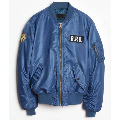 Rpd Resident Evil 2 Flight Bomber Jacket