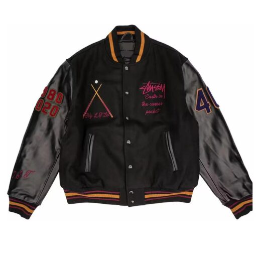 Stussy 40Th Anniversary Ist Varsity Jacket