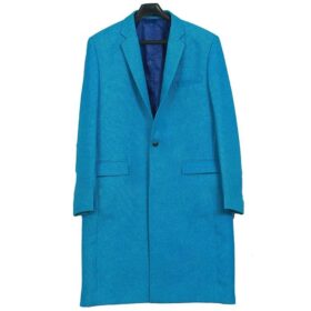 Teresa Palmer A Discovery of Witches Blue Wool Coat