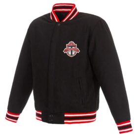 Toronto FC Black Varsity Wool Jacket