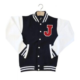 Unisex Baseball College J Letterman Jacket
