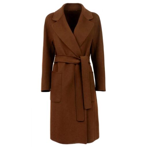 Xaria Dotson Devil In Ohio Brown Wool Coat