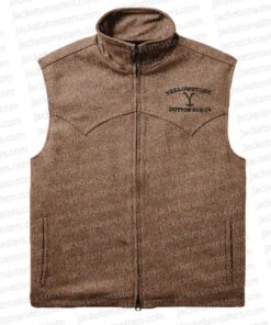 Yellowstone S03 Kevin Costner Wool Vest