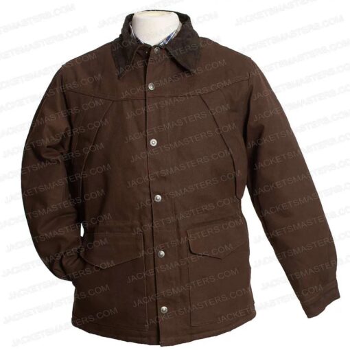 Zahn Mcclarnon Dark Winds Brown Jacket